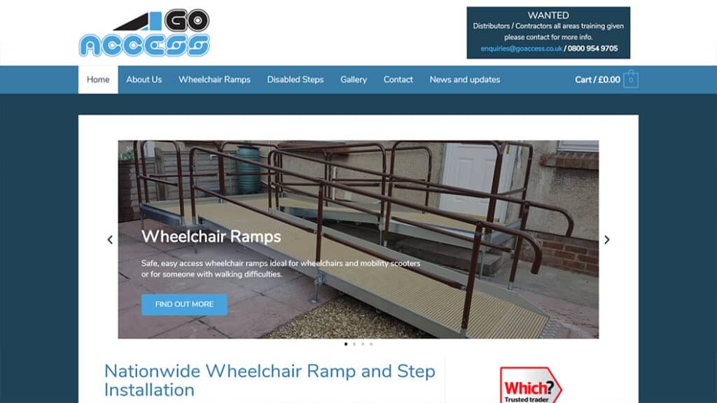 Go Access Homepage