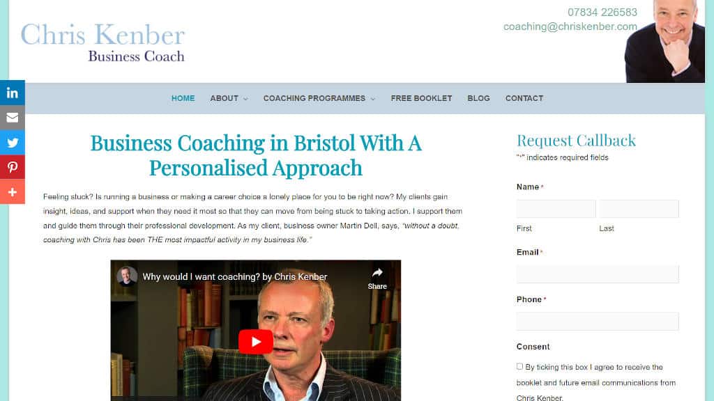 Chris Kenber Homepage