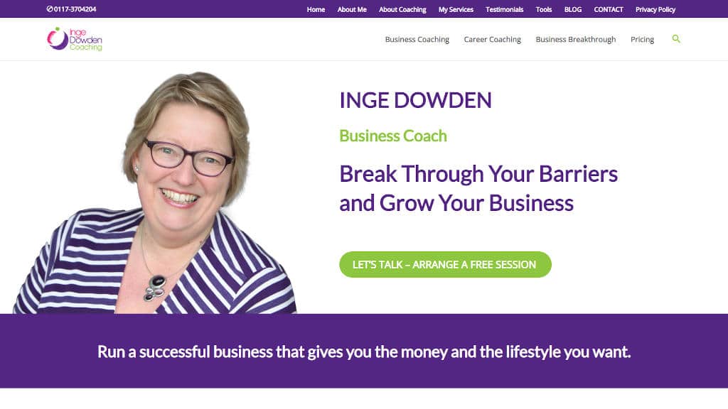 Inge Dowden Homepage
