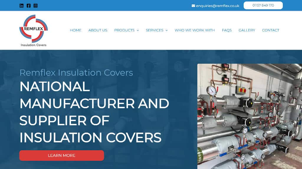 Remflex Homepage