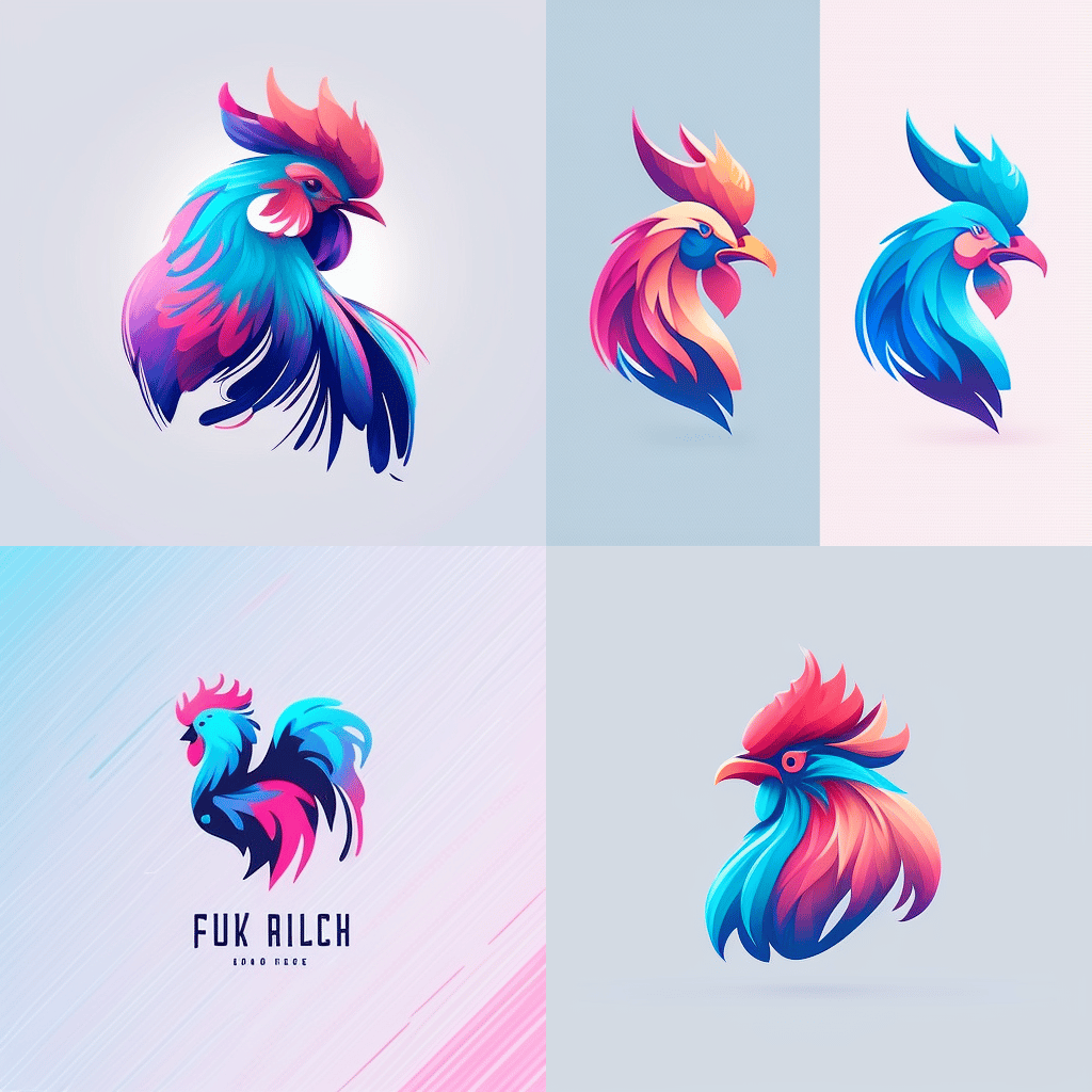 Midjourney logo concepts for Free Range Web