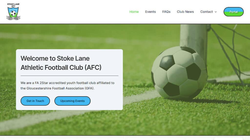 Stoke Lane AFC Homepage