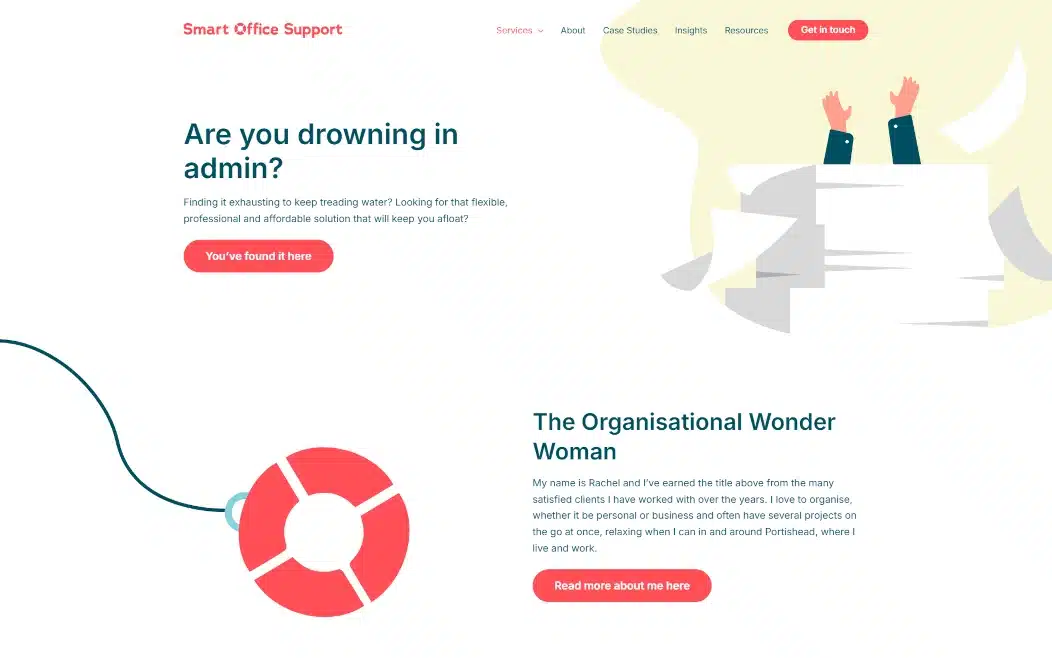 Webflow to WordPress Conversion – Smart Office Support